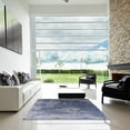 thumbnail image 6 of Ahgly Company Indoor Rectangle Mid-Century Modern Purple Navy Blue Oriental Area Rugs, 6' x 9', 6 of 6
