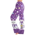 thumbnail image 2 of FrzhBrz Easter Pajama Pants Women Bunny Rabbit Graphic Pj Bottoms Easter Bunny Soft Wide Leg Drawstring Lounge Pants Sleepwear Bottoms, 2 of 6