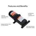 thumbnail image 3 of RV Accumulator Tank, 1/2 Inch MNPT Port 1L Standard Car Tire Valve High Efficiency Easy Installation Pre Pressurized Tank  for Liquid Conveying System, 3 of 7
