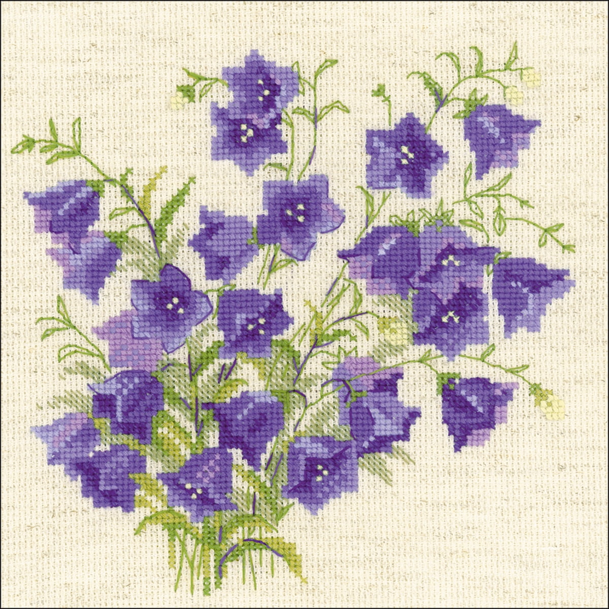 Bellflower Counted Cross Stitch Kit7.75"X7.75" 14 Count