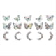 thumbnail image 3 of notebook decoration material Pink Magic Butterfly stickers, 3 of 5