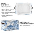 thumbnail image 3 of Square Storage Basket 14.2*10.2*8.3 Inch One Sizex2 Shelf Basket Open Home Storage Bins Bedroom Storage Basket Closet Storage Stylish Decor River Willow, 3 of 9