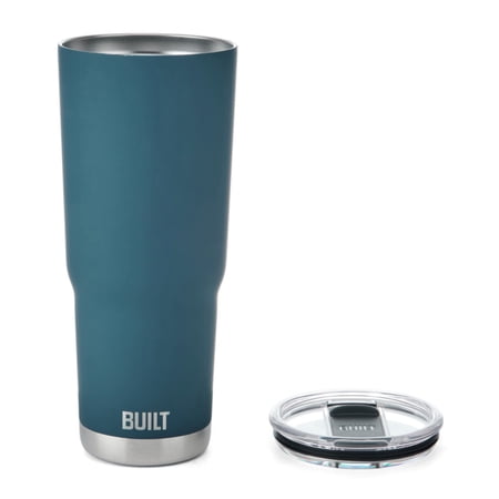 BUILT TORRENT 30 OZ DOUBLE-WALL INSULATED STAINLESS STEEL TUMBLER WATER BOTTLE, TEAL