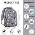 thumbnail image 6 of "Puppy Themed Backpack - Cute & Functional for College & Office, Durable Material with Multiple Pockets, Ideal Gift for Dog Lovers", 6 of 6