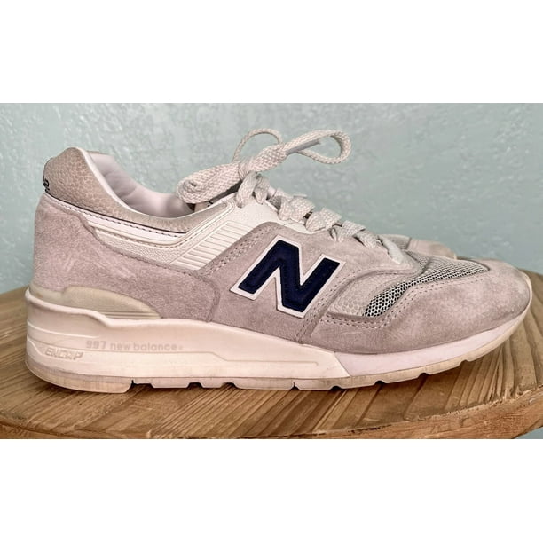 New Balance 997 Suede Off White Sneakers Made In USA M997JOL Mens 6.5 D Womens 8