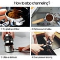 thumbnail image 4 of CAPFEI 51mm Bottomless Portafilter 3 Ears Compatible with CASABREWS CM5418, 3700Essential, Mr. Coffee Espresso and Cappuccino Machine, Wirsh Espresso | Stainless Steel Filter Basket 0.3mm Pores, 4 of 9