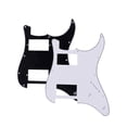 thumbnail image 6 of 11 Holes HH Guitar Pickguard Humbucker Scratch Plate for ST SQ Electric Guitars Black, 6 of 6