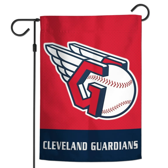 WinCraft Cleveland Guardians 12" x 18" Applique Garden Flag