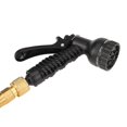 thumbnail image 3 of Ehuebsd Boquilla Rociador Pistola Alta Presión Ajustable Herramienta Limpieza Coche Jardín (negro), 3 of 8