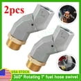 thumbnail image 6 of 1 Inch NPT Fuel Transfer Hose Swivel for Easy Use Fuel Nozzle-Hose Assembly 2pcs, 6 of 9