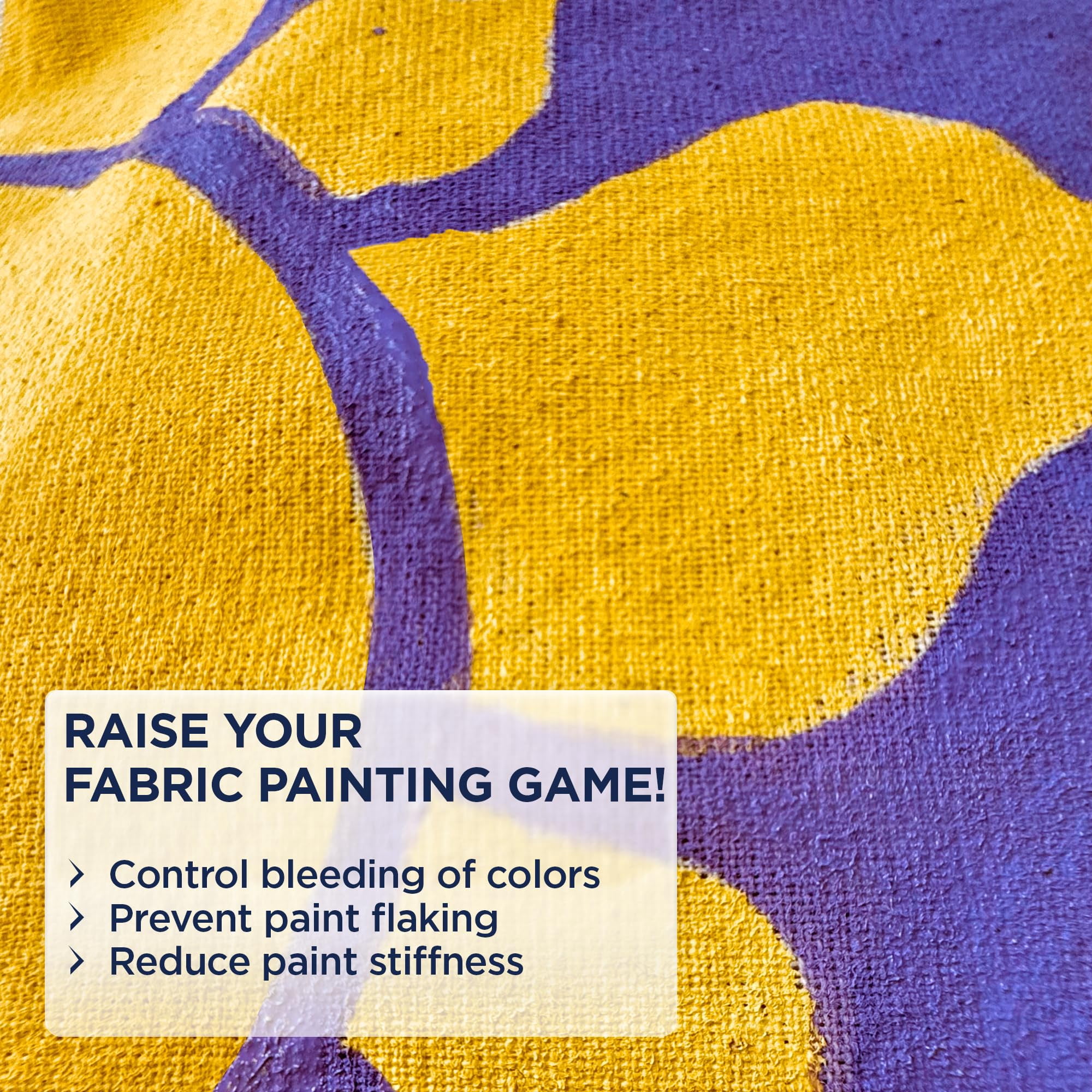 Bluebird Fabric Medium - 3.4 fl oz - Textile Medium for Fabric Painting, Prevents Flaking, Ideal for Clothes, Clothing Accessories, and More