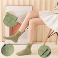 thumbnail image 7 of Yoyauz Womens Cotton Crew Socks, Thin Soft Comfort Breathable Dress Socks, Above Ankle Crew Socks for Business, Casual, 7 of 7