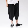 thumbnail image 3 of Vedolay Big and Tall Pants for Men Casual Jogging Sports Pants Mens Summer Fashion Black,4XL, 3 of 3