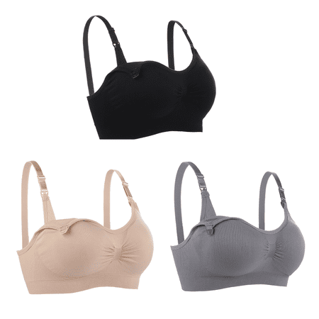 MamaNest™ - Naadloze Voedingsbeha 3-Pack - Comfort voor Moeders
