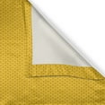 thumbnail image 4 of Ambesonne Brick Valance Pack of 2, Classic Symmetric Rectangles, 54"X18", Earth Yellow Pale Coffee, 4 of 5