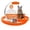 Orange, variant on Cat Calming Collar for Anxiety Relief & Stress Reduction, Pheromone Technology to Soothe Fear, Waterproof & Adjustable Fit for All Cats (1 * Pet Collar)