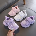 thumbnail image 5 of enyan Boys Girls Tennis Shoes Kids Lightweight Breathable Sneakers Lace-up Running Athletic Shoes Little Girls Sneakers,Pink,Size 6, 5 of 7