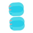 thumbnail image 4 of 4 láminas protectoras transparentes para espejos retrovisores de coche, resistentes intemperie, para camiones y coches., 4 of 8