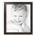 thumbnail image 2 of ArtToFrames 13" x 15" Dark Mahogany Silver Picture Frame, 13x15 inch Multi Wood Poster Frame (WOM-5024),  Pack, 2 of 7