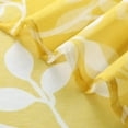 thumbnail image 5 of Yellow Cafe Kitchen Curtains 36 Inch Length,Floral Sunflower Decor Tier Curtains Sets for Windows,Bright Lemon Yellow and White, 5 of 6