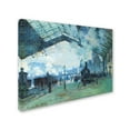 thumbnail image 2 of Trademark Fine Art 'Gare Saintlazare' Canvas Art by Monet, 2 of 3