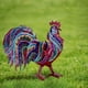 thumbnail image 4 of Escultura de Gallo de Metal, Diseño de Plumas Realistas, Material Metálico Duradero, Decoración para Jardín, Patio, Fácil de Montar, Patas Ajustables, Estatua Decorativa., 4 of 7