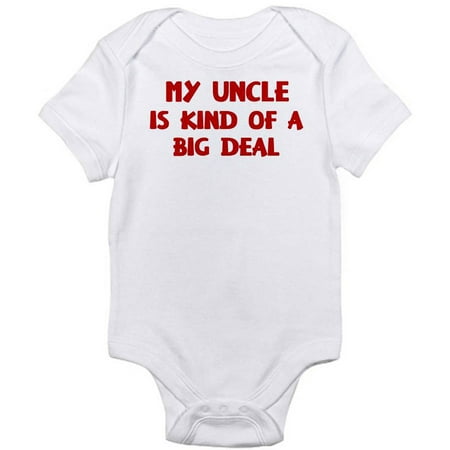 CafePress Newborn Baby Uncle is a Big Deal Bodysuit