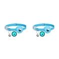 thumbnail image 3 of relayinert Collier Ras du Cou à Rayures Réfléchissantes pour Petits Animaux Accessoires de Remplacement pour Airtag Bleu 2ensemble, 3 of 6