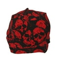 thumbnail image 4 of Disketp Red Skulls Unisex Knit Hats Beanies Hats for Men Women Winter Beanies Men's Women's Knit Cuffed Beanies Hats Beanie, 4 of 7