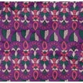 thumbnail image 4 of oneOone Organic Cotton Poplin Twill Fabric Leaves & Floral Block Printed Craft Fabric BTY 42 Inch Wide, 4 of 4