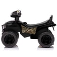 thumbnail image 6 of RealTree: Quad Push Car - Black - Foot-To-Floor Ride-On Toy, 4 Wheeled ATV Vehicle, Reastic Engine Sound, Walker Handle, Licensed, Toddlers-Kids 12mo+, 6 of 9