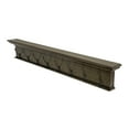 thumbnail image 4 of Home Wall Decorative Antique Brass Hardware 8 Hook Coat Rack - Green, 4 of 7