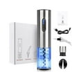 thumbnail image 1 of pitrice Electric Wine Bottle Opener Set Automatic USB Rechargeable Visual Multifunctional Bottle Opener Foil Cutter Vacuum Stopper Wine Pourer for Home Restaurant Wedding, 1 of 6