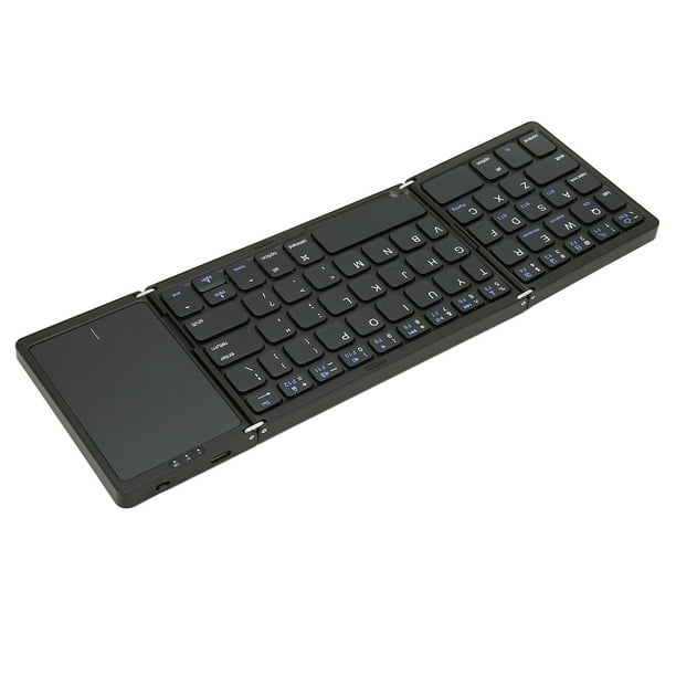 Teclado Plegable ANGGREK 64 Teclas Inalámbricos BT 5.0 Para Computadora Portátil Recargable