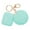 Mint Green, variant on Protective Case Cover for Airpods Pro Charging Case, Upgraded Air Pods 3 Silicone Case Skin Newest with Soft Cute Fur Ball Pom Pom Keychain Kit