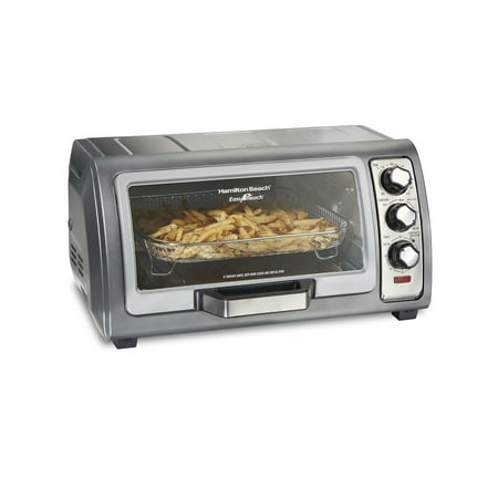 Hamilton Beach Sure Crisp Air Fryer Toaster Oven, 6 Slice, Stainless Steel, 31523