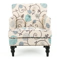thumbnail image 2 of Noble House Dior Fabric Club Chair, Multi-Color, 2 of 2