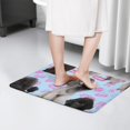 thumbnail image 4 of Poodles Flannel Non Slip Door Rugs,Washable Door Mats Indoor,Decorative Door Mats,Dirt-Resistant and Absorbent Doormat for Entrance,Bedroom,Kitchen,Bathroom,31.5x17in(80x43cm), 4 of 4