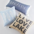 thumbnail image 2 of Levtex Home - Truro - Decorative Pillow (12 X 24in.) - Paradise - Dusty Blue and White, 2 of 3