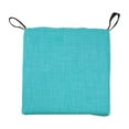 thumbnail image 3 of Blazing Needles 16-inch Outdoor Cushion, Aqua Blue, 3 of 3