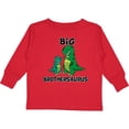 thumbnail image 3 of Inktastic Big Brothersaurus Boys Long Sleeve Toddler T-Shirt, 3 of 5