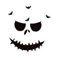 thumbnail image 3 of Pegatina de pared para puerta de tela de fieltro para Halloween, decoración resistente para Halloween Estilo A, 3 of 9