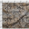 thumbnail image 2 of Soimoi Animal Skin Printed, Poly Canvas Fabric Decor Sewing Fabric By The Yard- 56 Inch Widedecorative Fabric For Curtains Tote Bags - Brown, 2 of 5