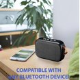 thumbnail image 4 of Bluetooth Wireless Speaker Compatible with Samsung Galaxy Fast S11e Pairing, Soft Stylish Fabric Design, 4 of 5