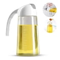 thumbnail image 1 of Botella Dispensador De Aceite Kimhi Aceitera Y Vinagrera Portátil De Vidrio Con Tapa Abatible Automática Para Cocina De 630ml Almacenamiento Perfecto Para Aceite, Vinagre Y Condimentos, 1 of 7