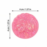 16Pcs Mini Colorful Dumpling Squishy, Cute Squishy Dumpling Large, Squishy Dumpling Doll with Cute Expressions, Silicone Bun Sensory Fidget Dolls, Hand Pinching Decompression Dolls
