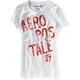 thumbnail image 1 of Aeropostale Womens Ss Graphic T-Shirt, Blanco, X-Small, 1 of 1