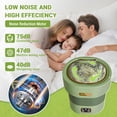 thumbnail image 4 of Litake Mini Washing Machine and Dryer,12l Foldable Mini Washer for Underwear, Upgraded Collapsible Washing Machine for Baby Clothes Socks Apartment, 4 of 7