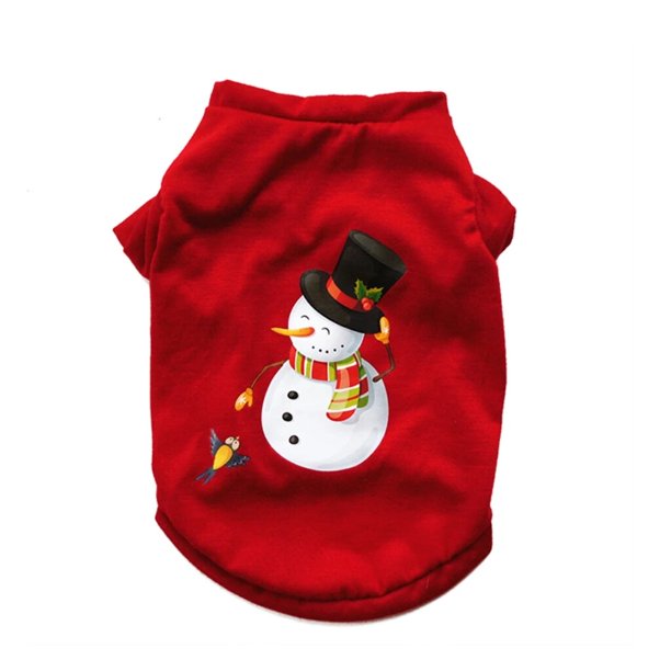 Sudadera con capucha de estilo navideño para mascotas, ropa para cachorros, disfraz de Bulldog Francés para perros pequeños y medianos, Otoño e Invierno