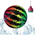 thumbnail image 1 of Pelota inflable de sandía de PVC de 20,4 cm - para piscinas - interactiva - para playas, verano, fiestas al aire libre (color), 1 of 5